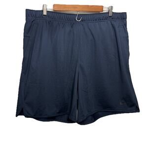 NWT Nike Totality Shorts Mens XL Navy Blue Dri-Fit Unlined Versatile 7” Inseam